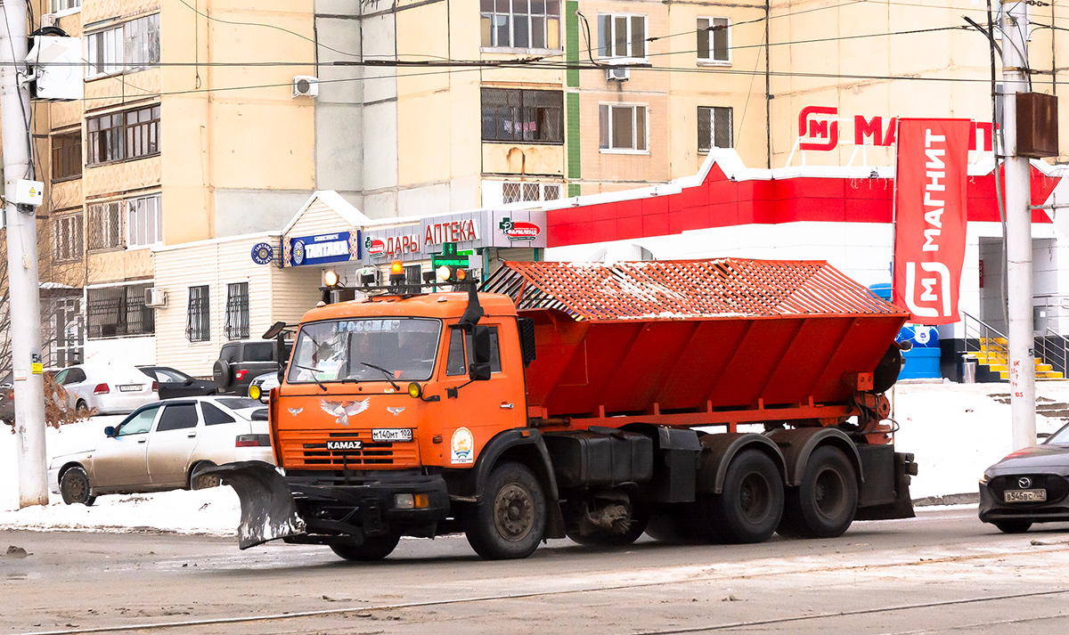 Башкортостан, № М 140 МТ 102 — КамАЗ-65115-62