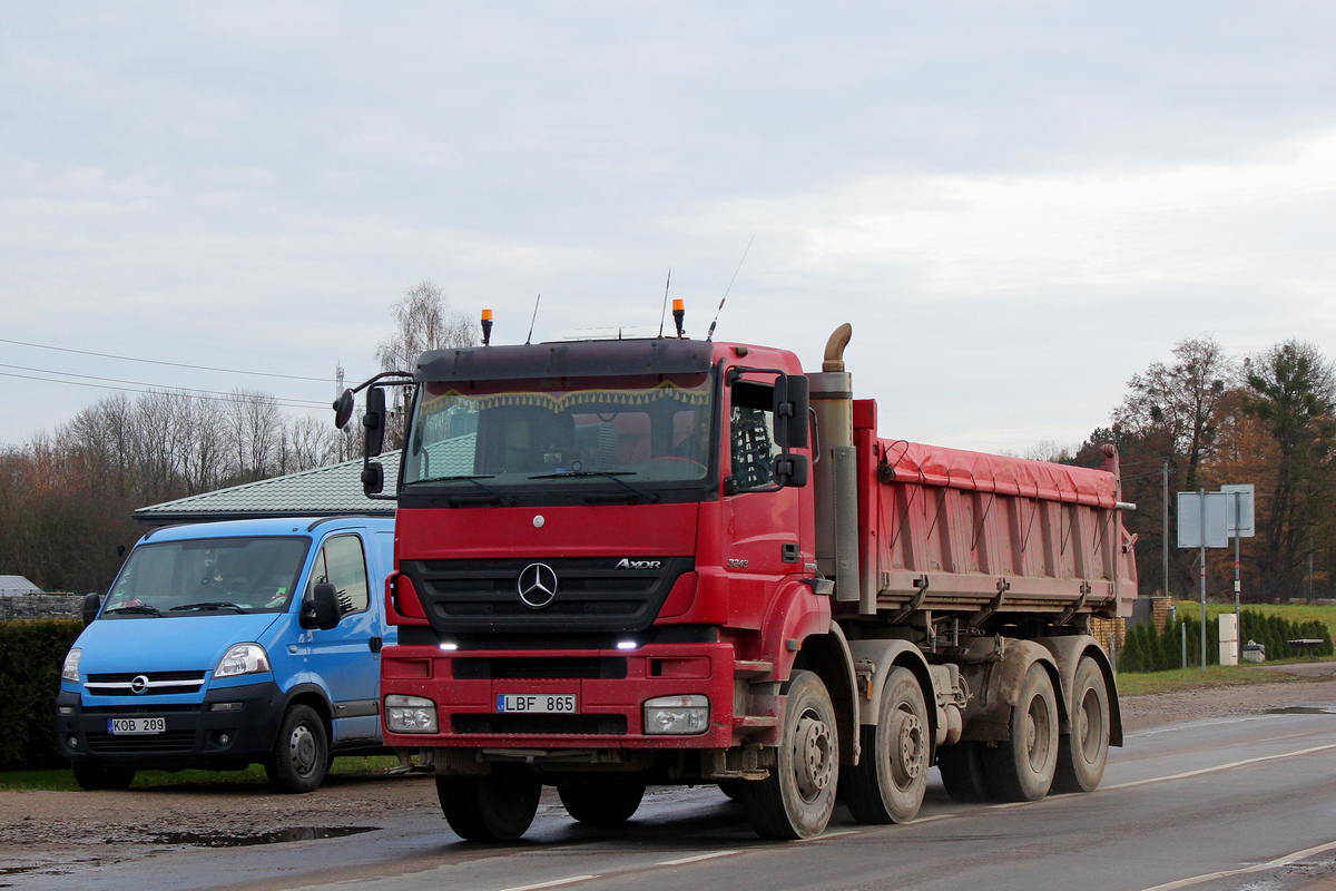 Литва, № LBF 865 — Mercedes-Benz Axor (общ.м)