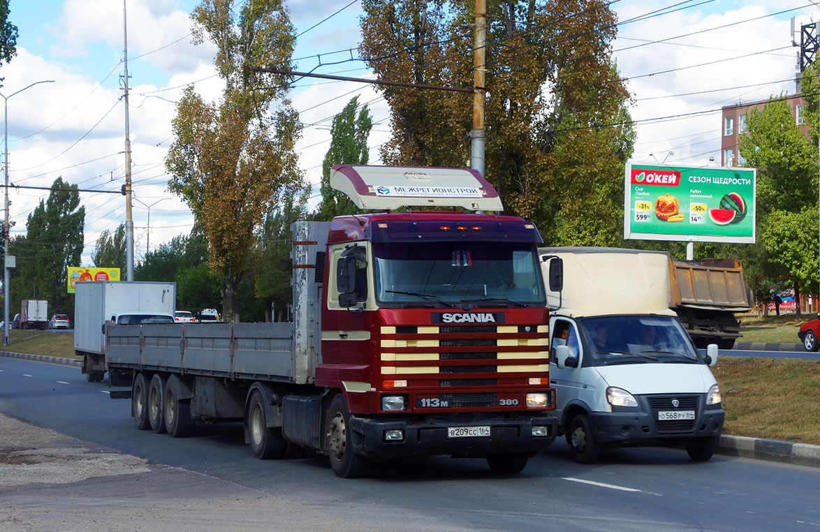 Саратовская область, № В 209 СС 164 — Scania (II) R113M