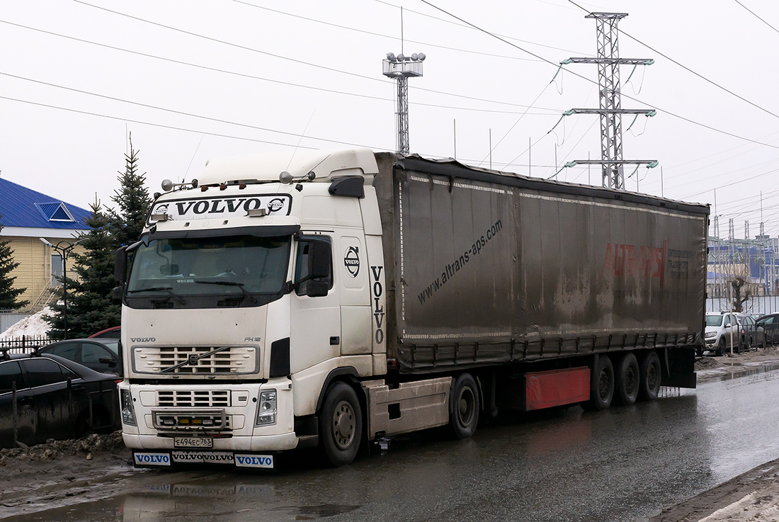 Самарская область, № Е 494 ЕС 763 — Volvo ('2002) FH12.420