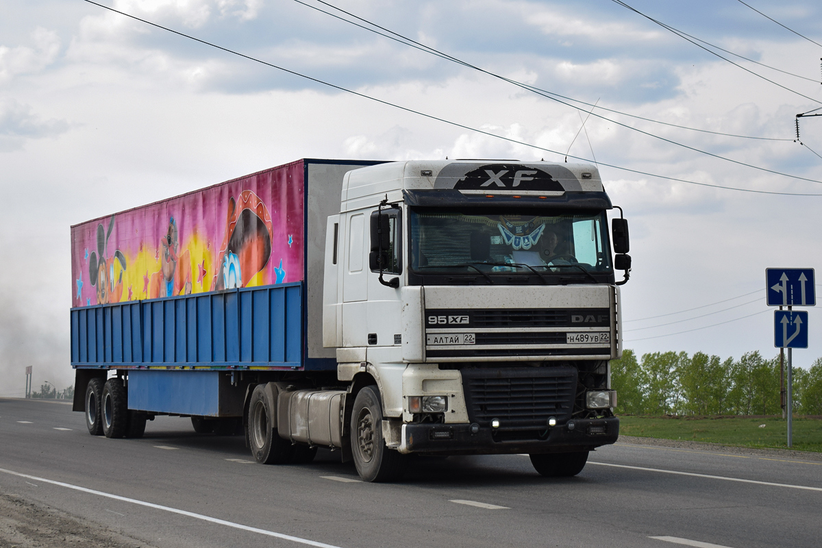 Алтайский край, № Н 489 УВ 22 — DAF 95XF FT