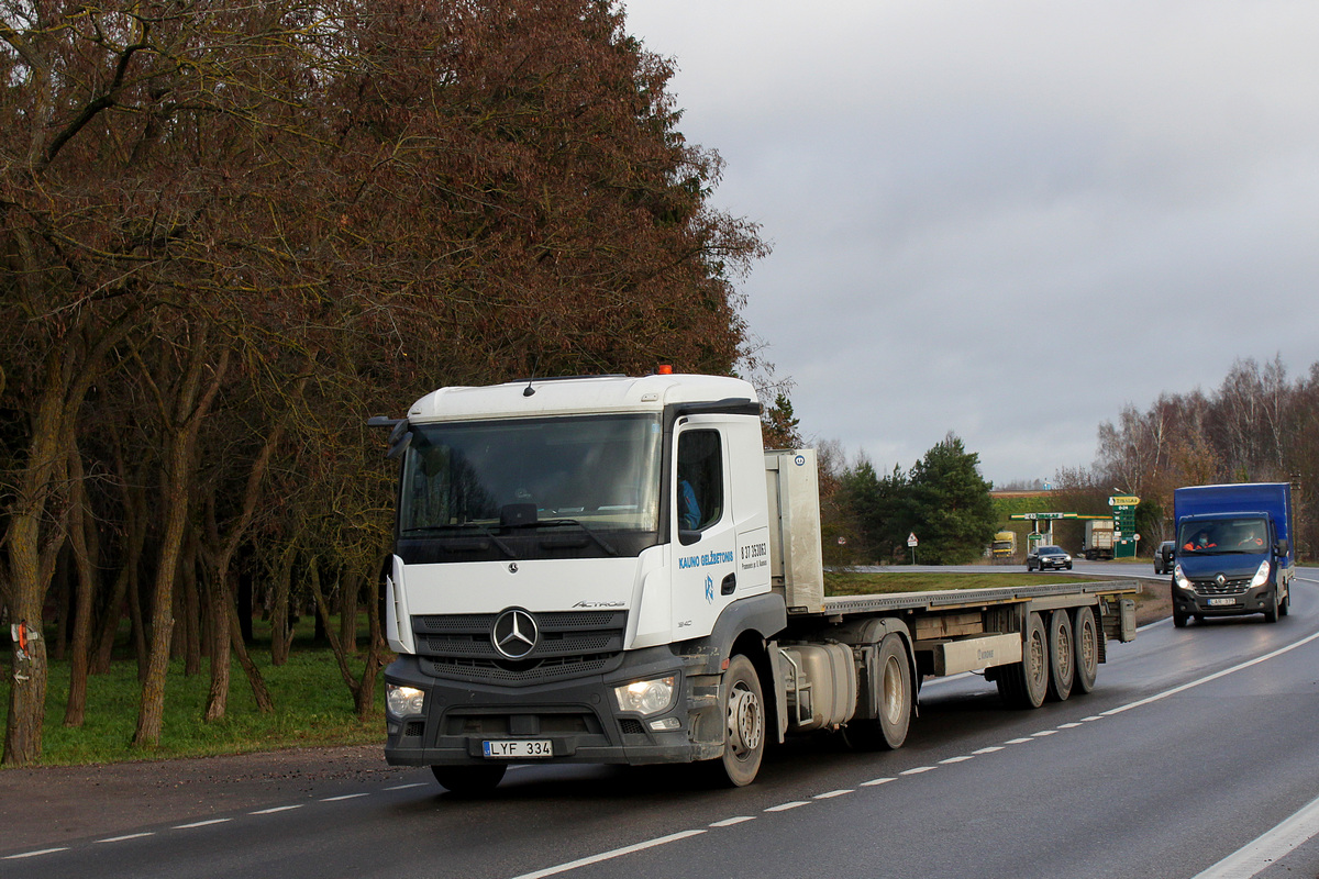 Литва, № LYF 334 — Mercedes-Benz Actros ('2011) 1840