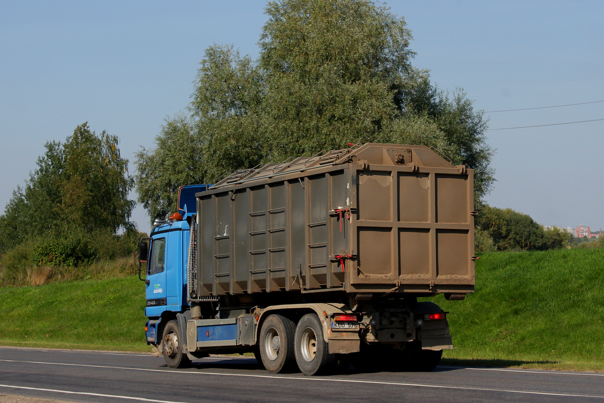 Литва, № KCO 578 — Mercedes-Benz Actros ('1997) 2543