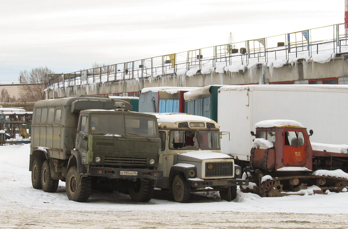 Свердловская область, № О 755 НХ 66 — КамАЗ-43101