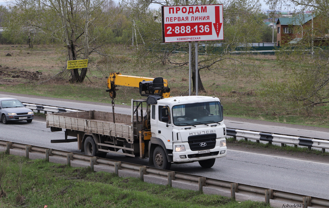 Красноярский край, № Н 002 МА 124 — Hyundai Power Truck HD170