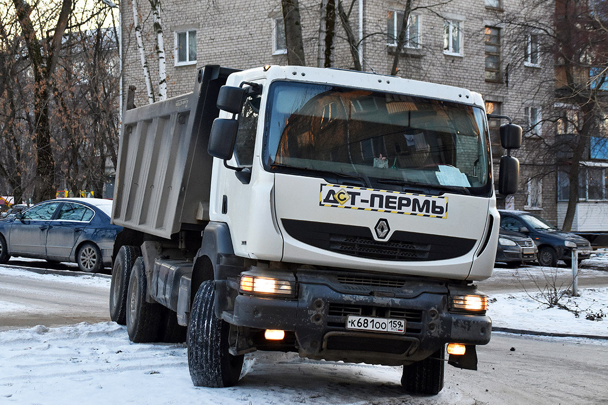 Пермский край, № К 681 ОО 159 — Renault Kerax