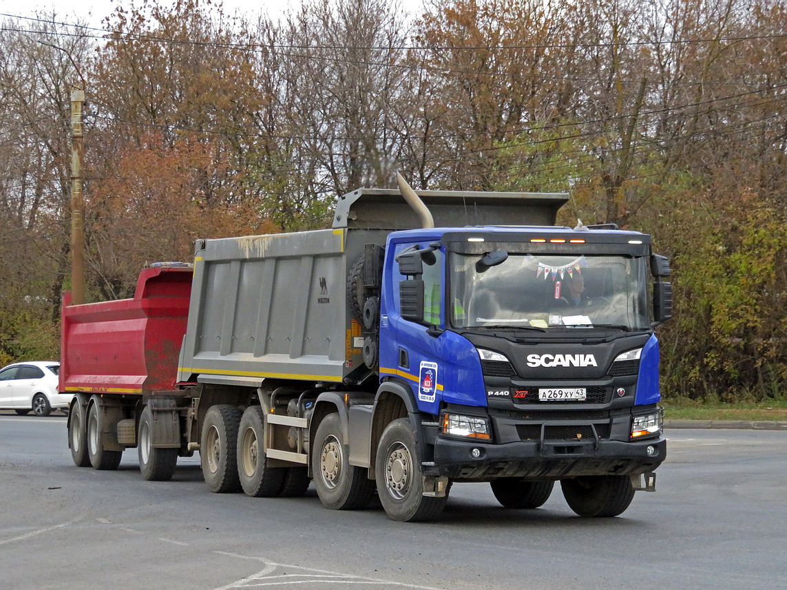 Кировская область, № А 269 ХУ 43 — Scania ('2016) P440