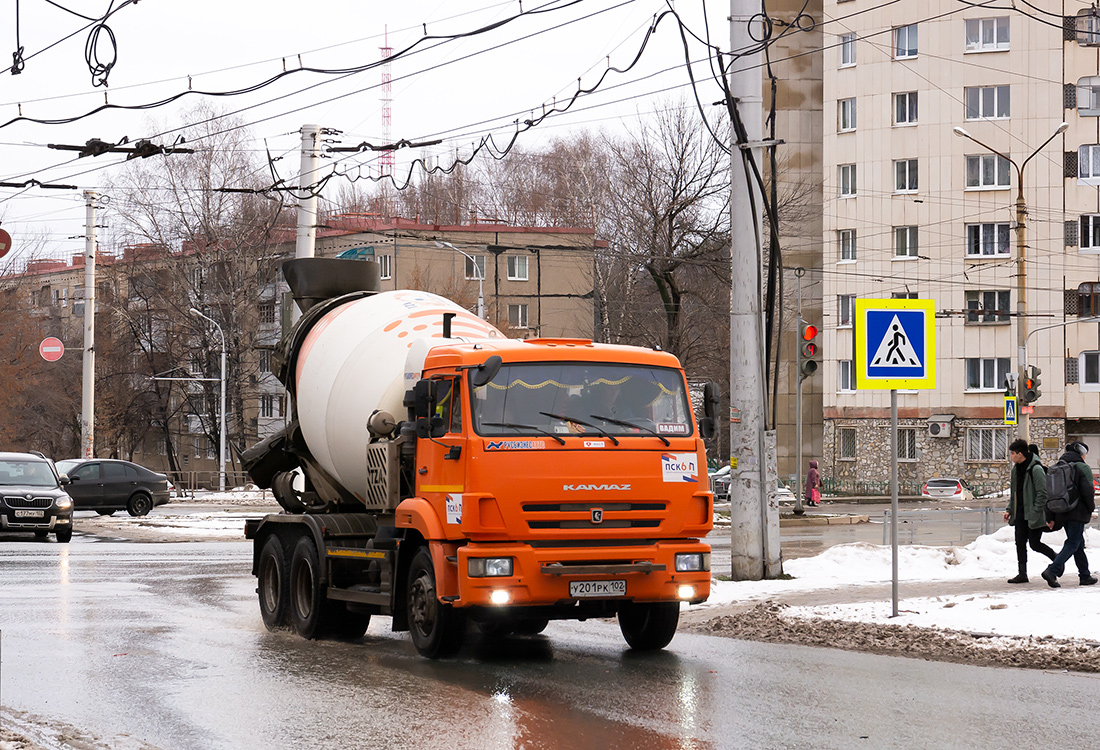 Башкортостан, № У 201 РК 102 — КамАЗ-65115-42