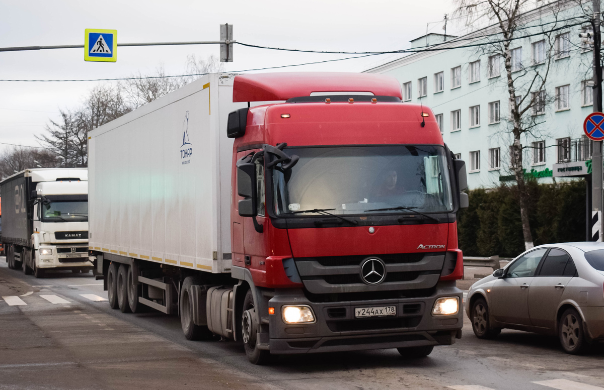 Санкт-Петербург, № У 244 АХ 178 — Mercedes-Benz Actros '09 1841 [Z9M]