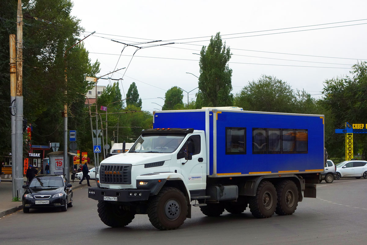 Саратовская область, № В 139 АТ 164 — Урал NEXT 4320-74