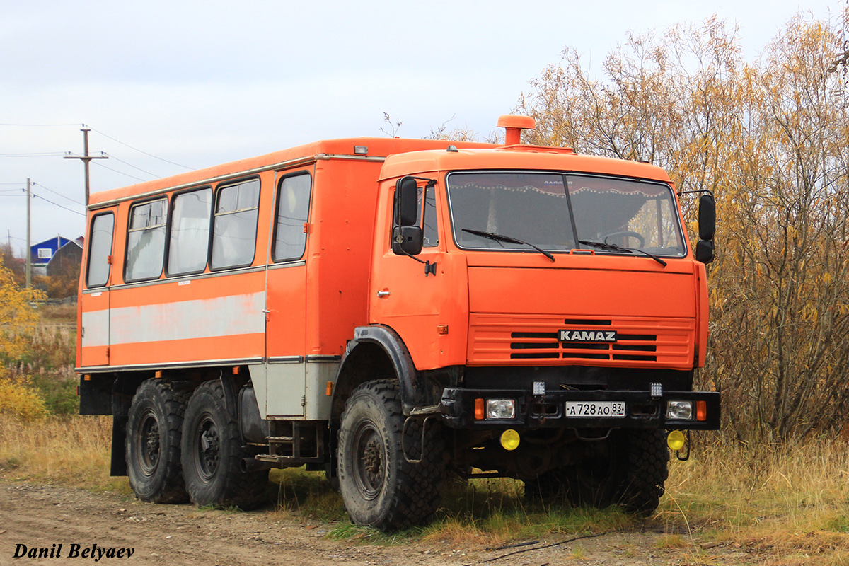 Ненецкий автономный округ, № А 728 АО 83 — КамАЗ-43114-15 [43114R]