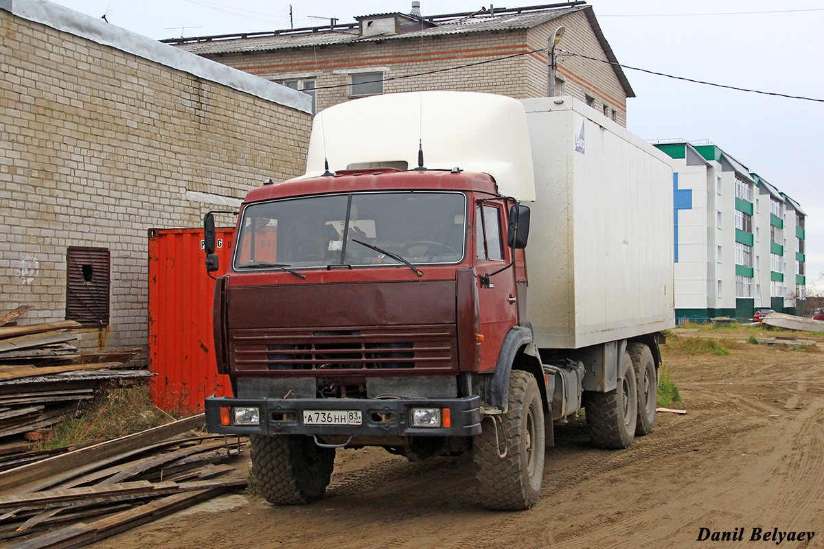 Ненецкий автономный округ, № А 736 НН 83 — КамАЗ-43118-10 [43118K]