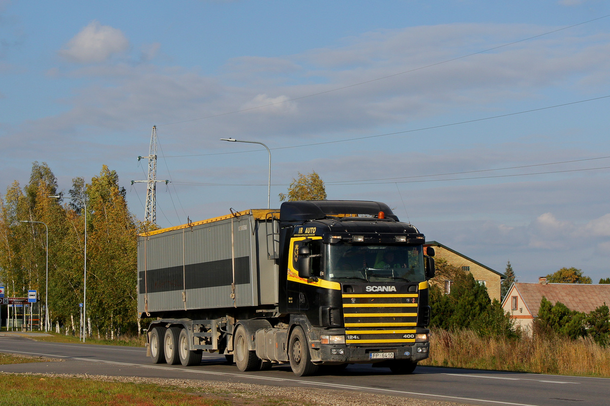 Латвия, № FP-6410 — Scania ('1996) R124L