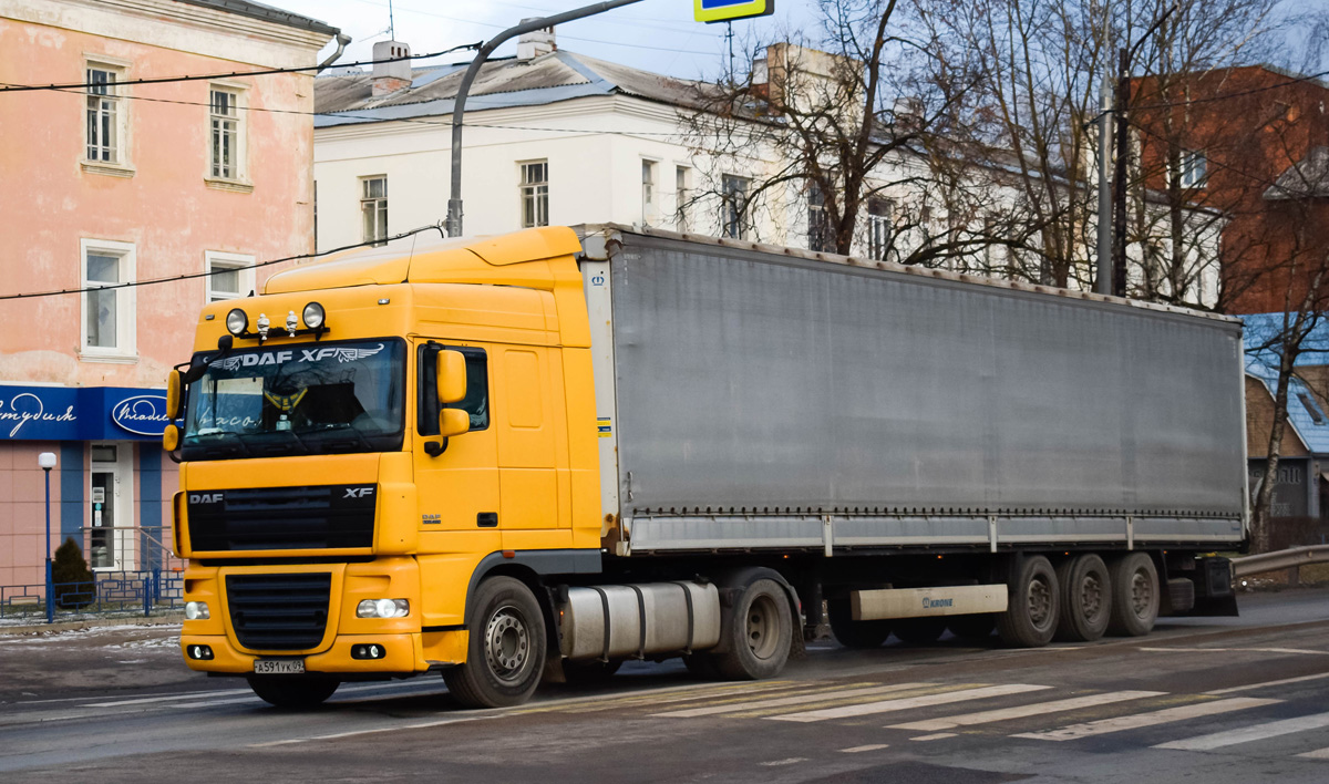 Карачаево-Черкесия, № А 591 УК 09 — DAF XF105 FT