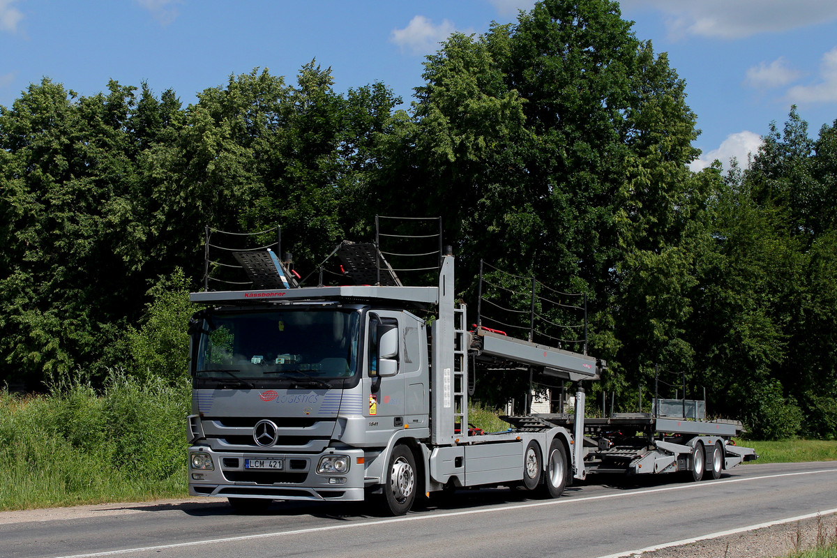 Литва, № LCM 421 — Mercedes-Benz Actros ('2009) 1841