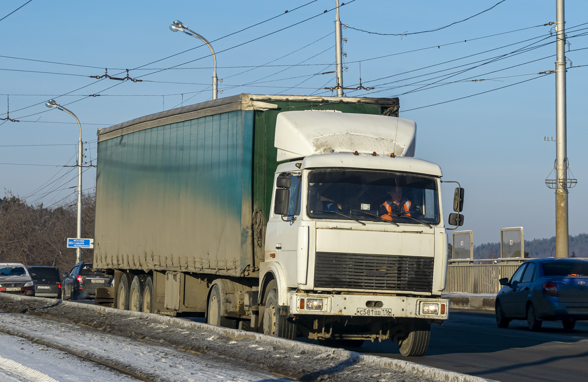 Башкортостан, № С 581 ВВ 116 — МАЗ-54324