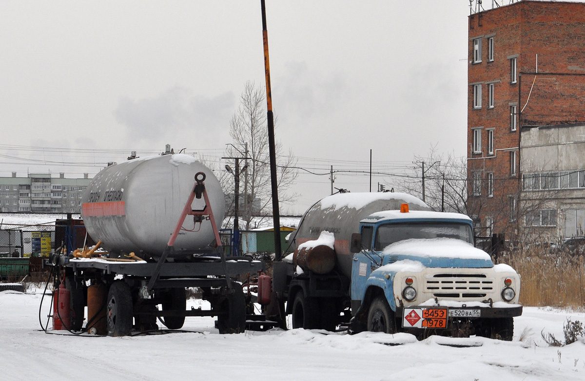 Омская область, № Е 520 ВА 55 — ЗИЛ-130 (общая модель)