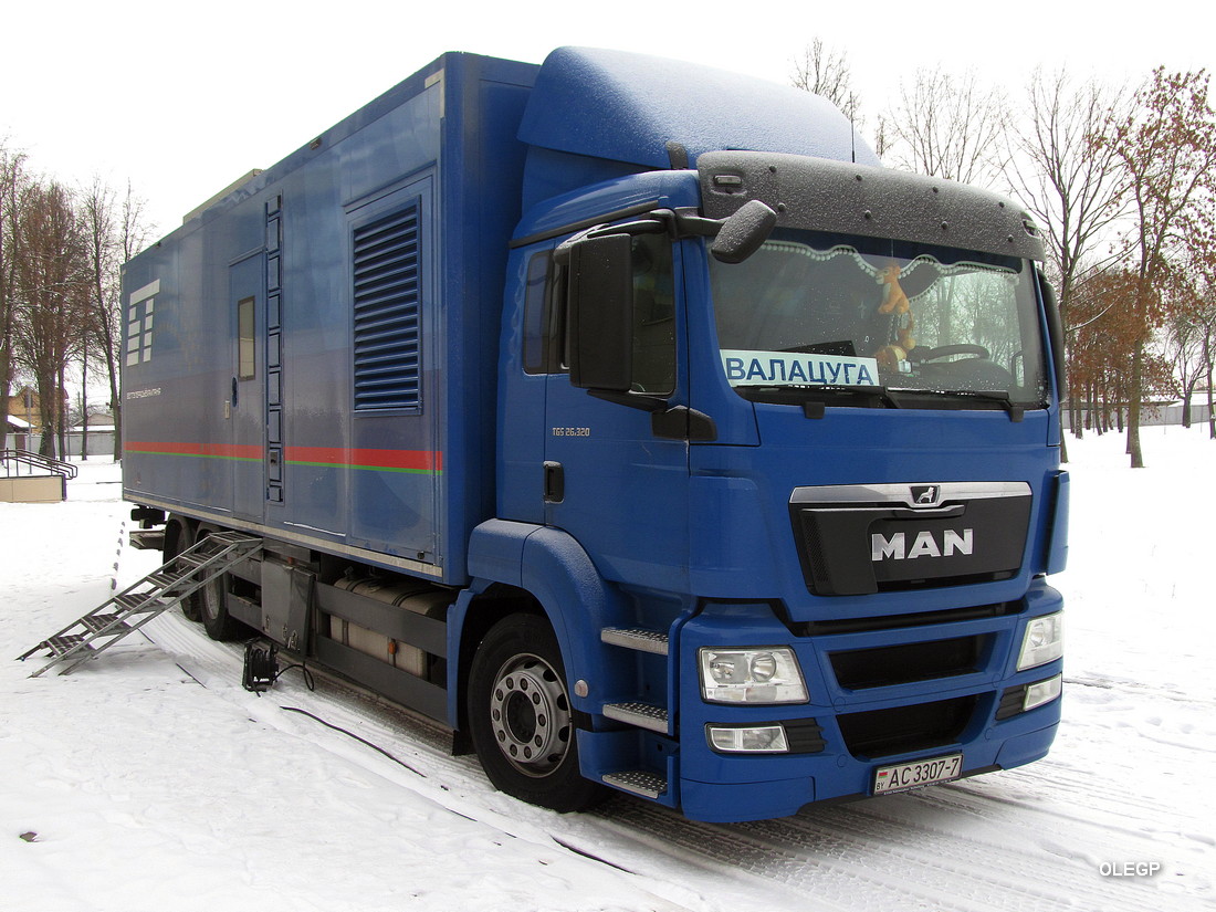 Минск, № АС 3307-7 — MAN TGS ('2007) 26.320