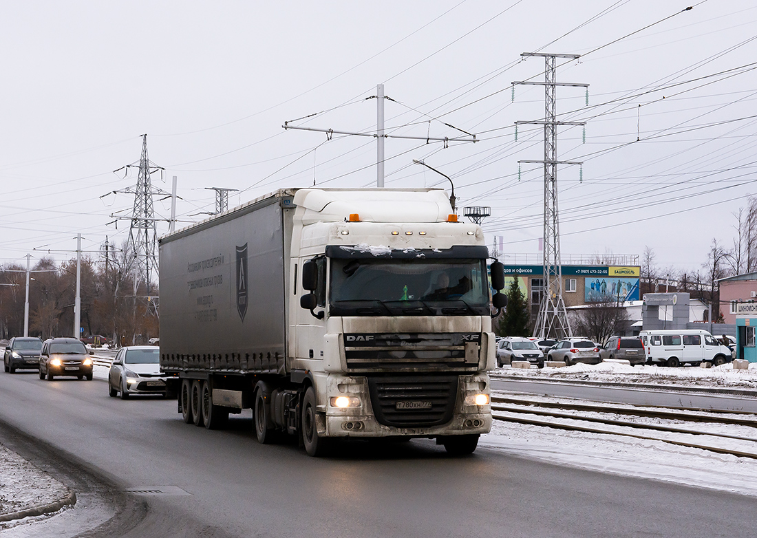 Москва, № Т 780 ХН 777 — DAF XF105 FT