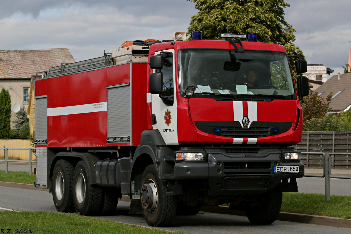 Литва, № EDR 650 — Renault Midlum