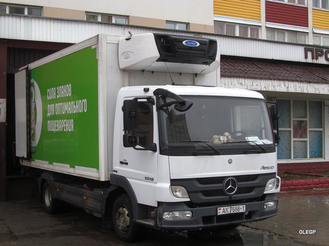 Брестская область, № АК 7666-1 — Mercedes-Benz Atego 1018