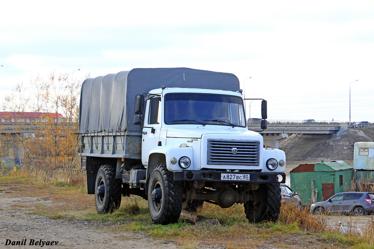 Ненецкий автономный округ, № А 827 ВС 83 — ГАЗ-33081 «Садко»