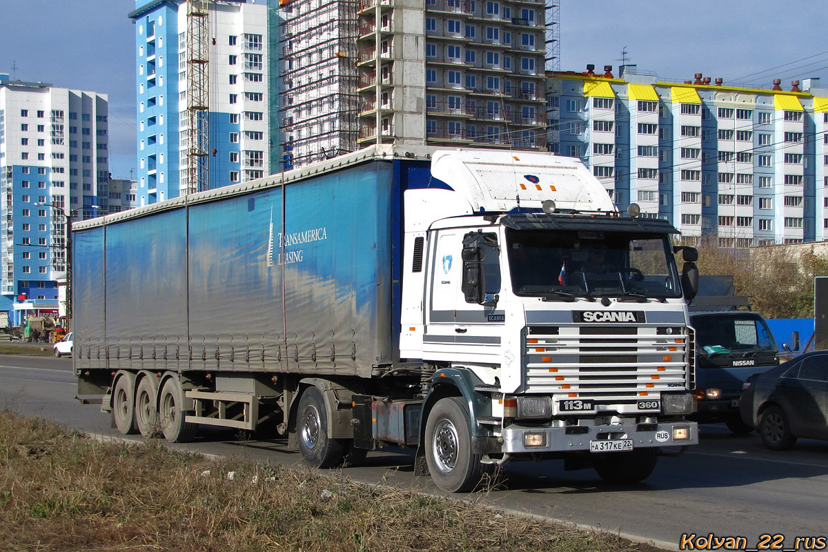 Алтайский край, № А 317 КЕ 22 — Scania (II) R113M