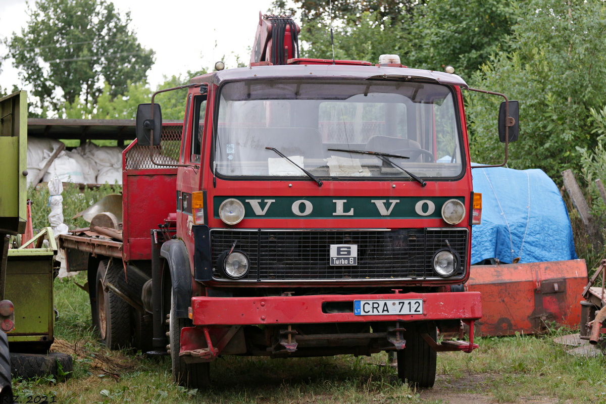 Литва, № CRA 712 — Volvo F6