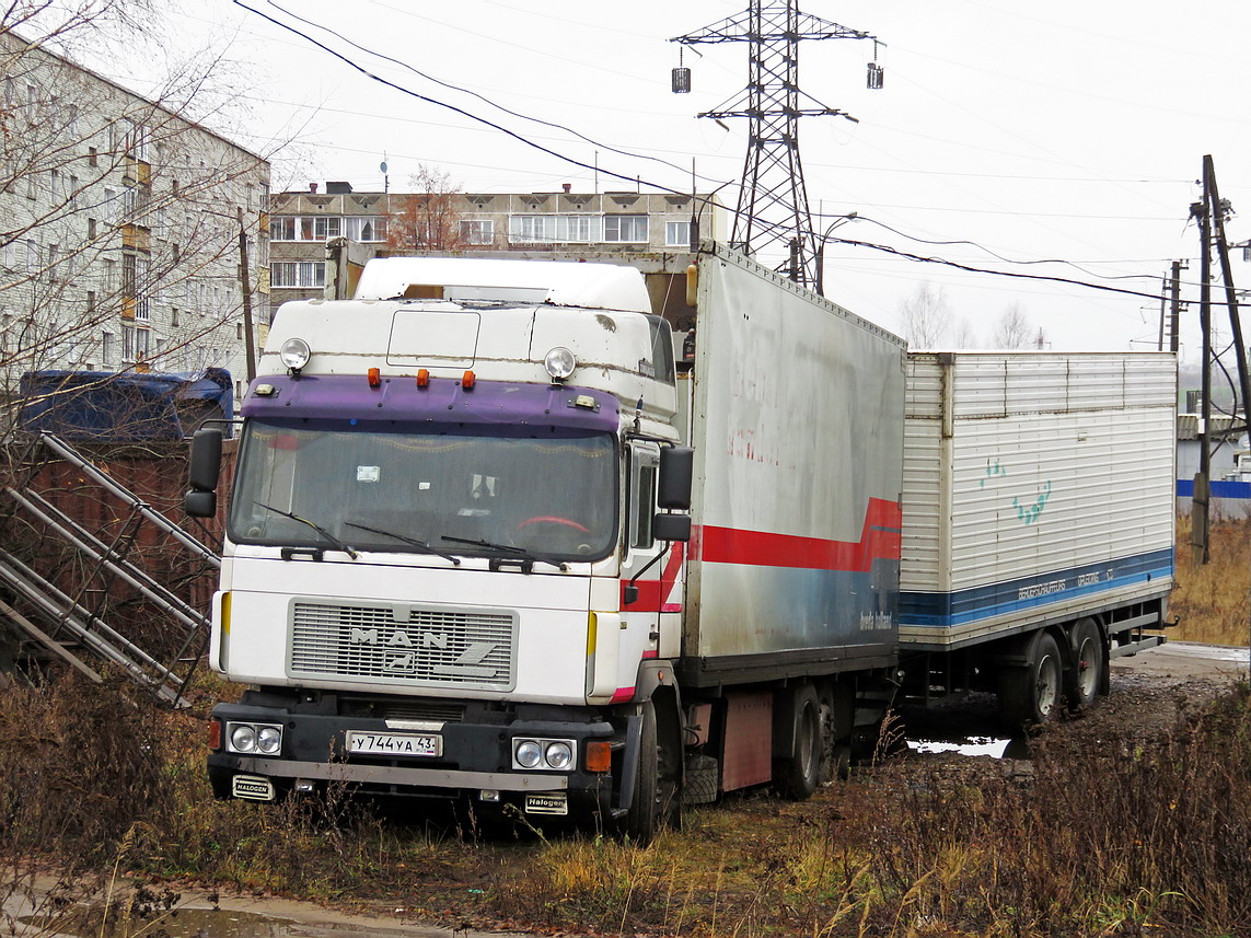 Кировская область, № У 744 УА 43 — MAN F90 (общая модель)