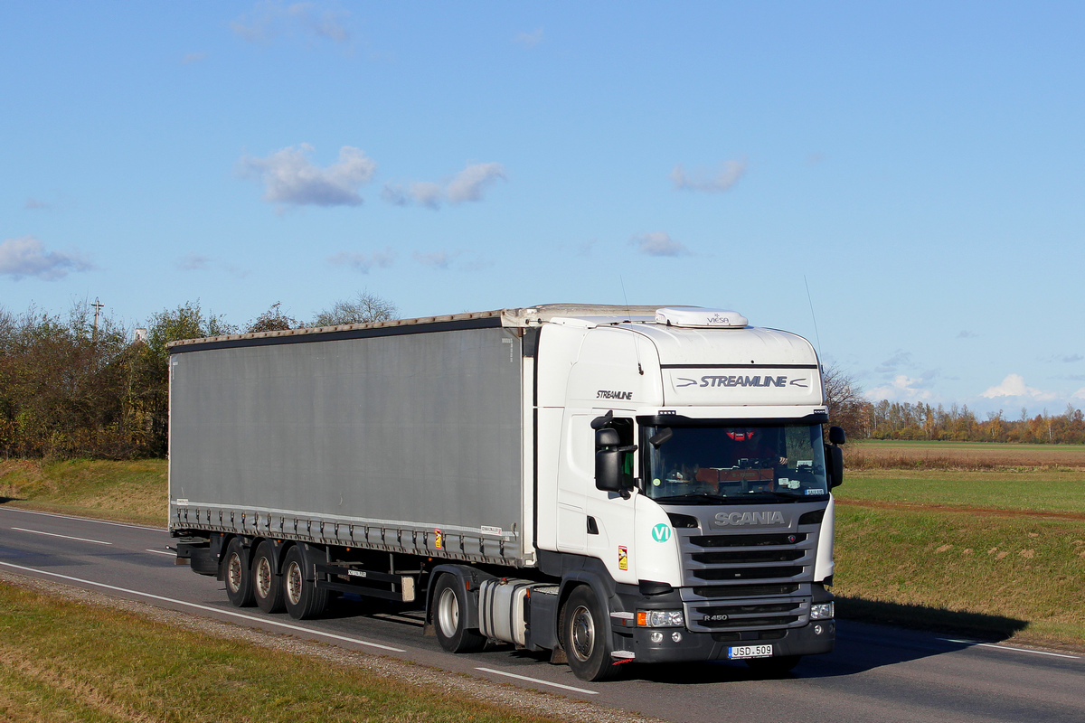 Литва, № JSD 509 — Scania ('2013) R450