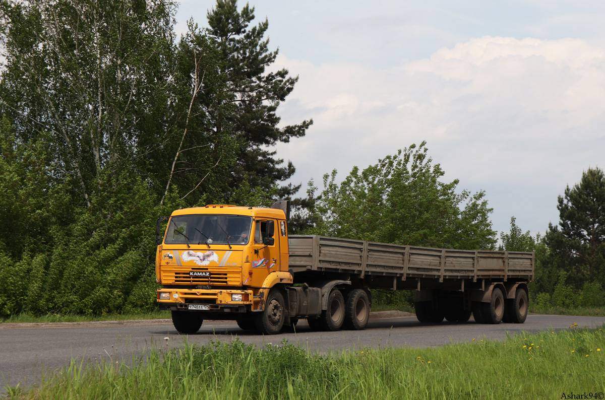 Красноярский край, № Х 746 АА 124 — КамАЗ-65116 [651160]