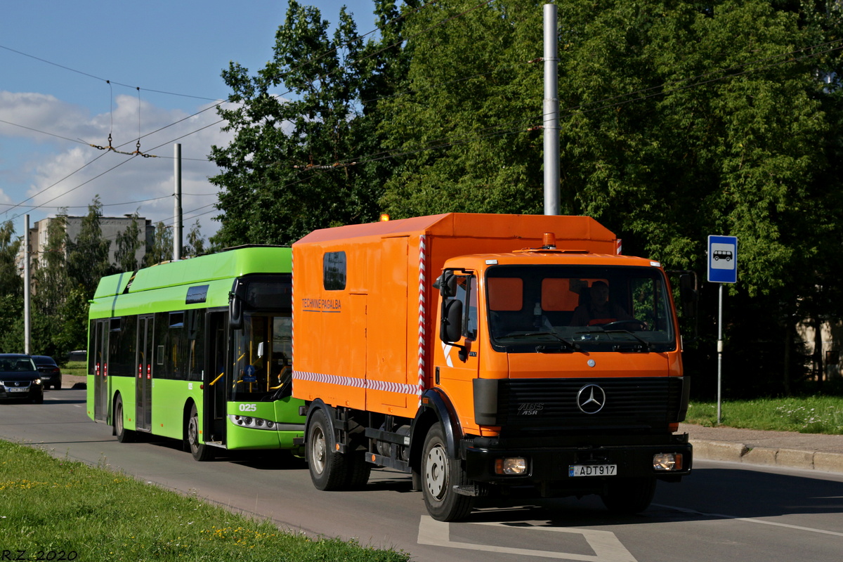 Литва, № ADT 917 — Mercedes-Benz SK (общ. мод.)