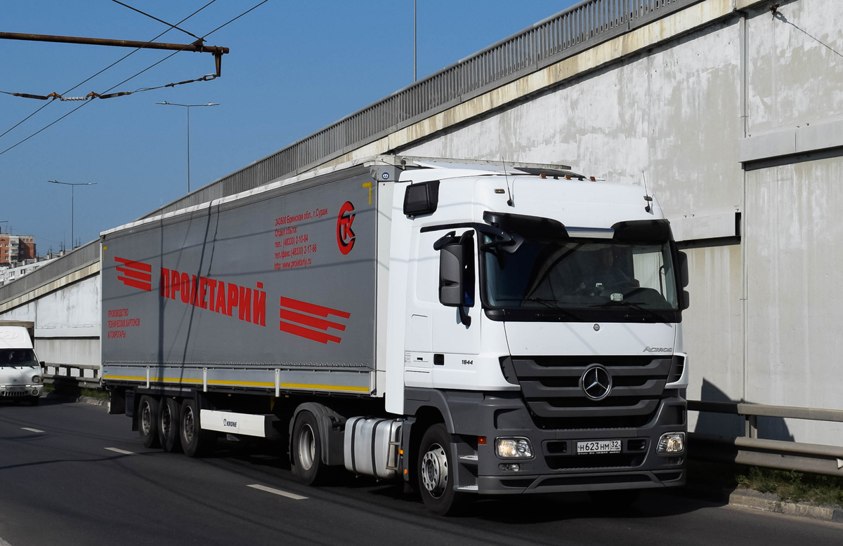 Брянская область, № Н 623 НМ 32 — Mercedes-Benz Actros '09 1844 [Z9M]