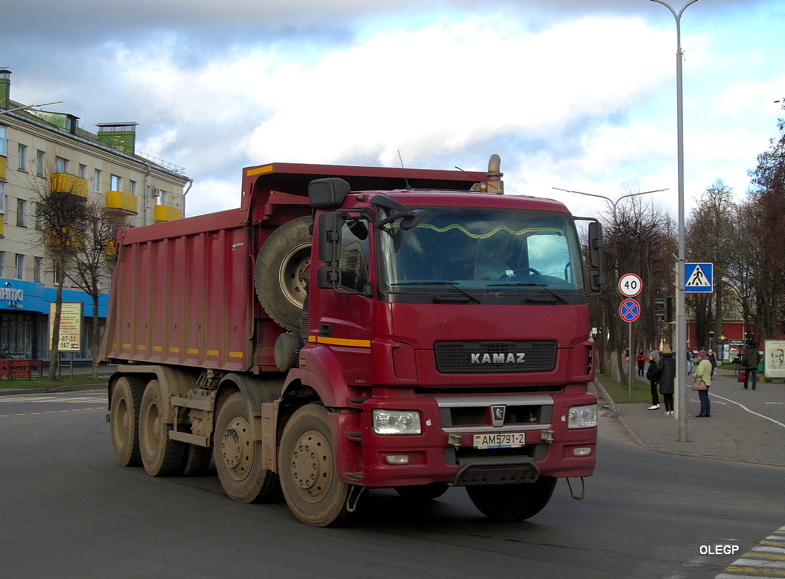 Витебская область, № АМ 5791-2 — КамАЗ-65801-T5