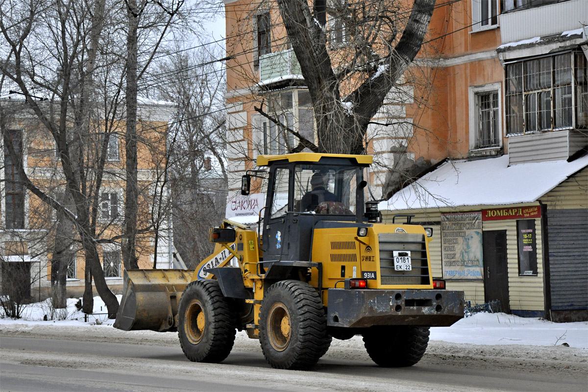 Алтайский край, № 0181 ЕК 22 — Yigong (общая модель)