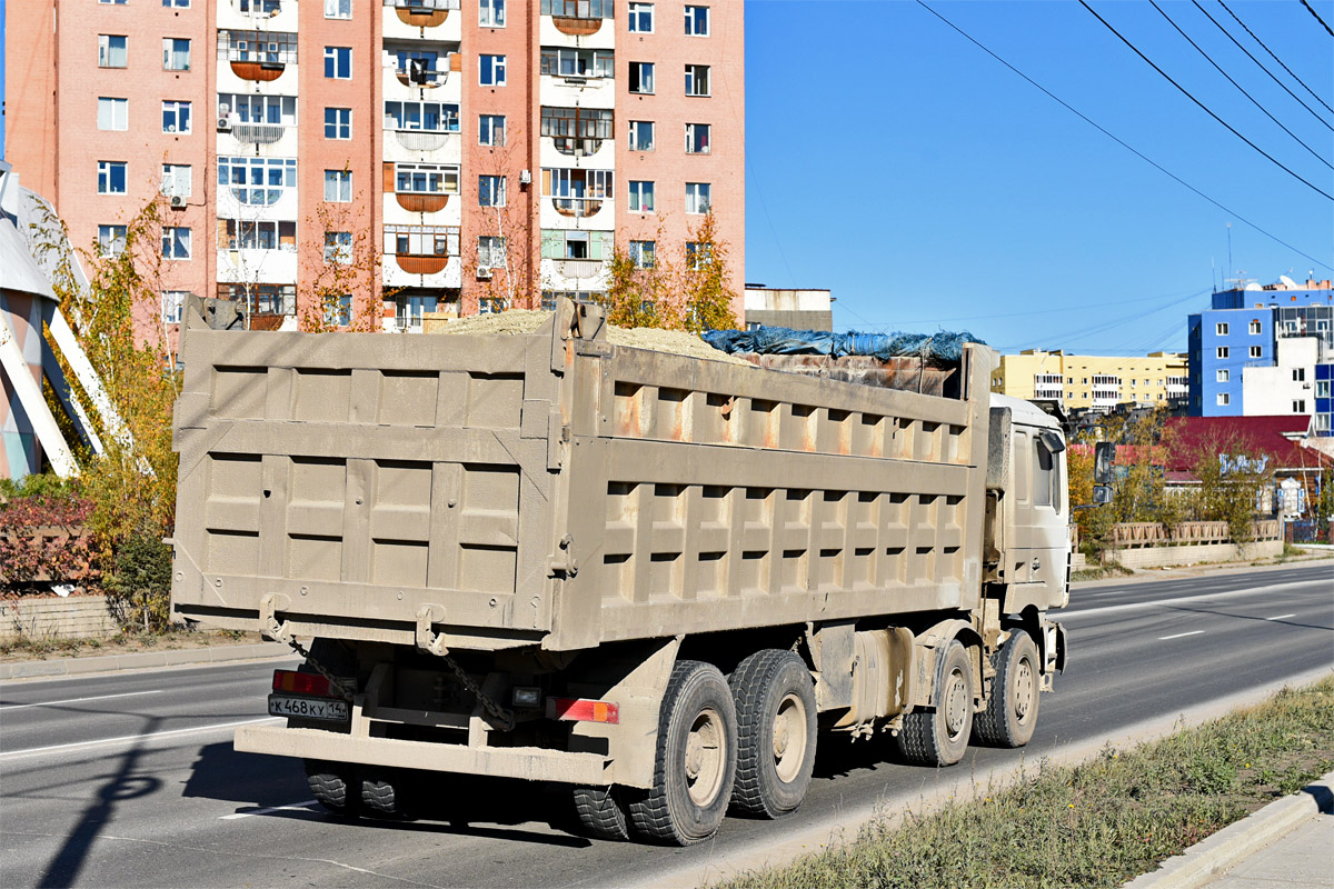 Саха (Якутия), № К 468 КУ 14 — Shaanxi Shacman F3000 SX331x