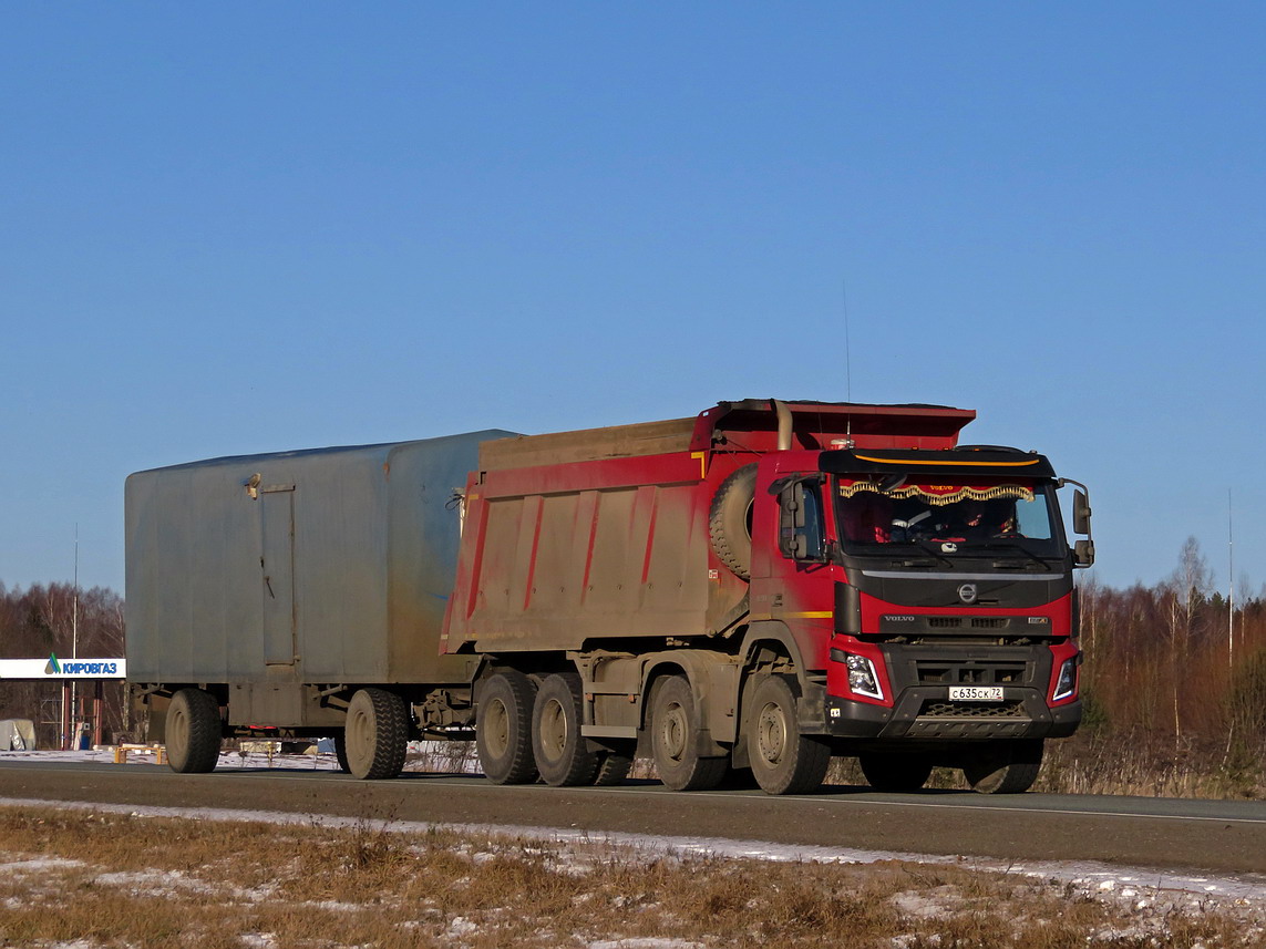 Тюменская область, № С 635 СК 72 — Volvo ('2013) FMX.420 [X9P]