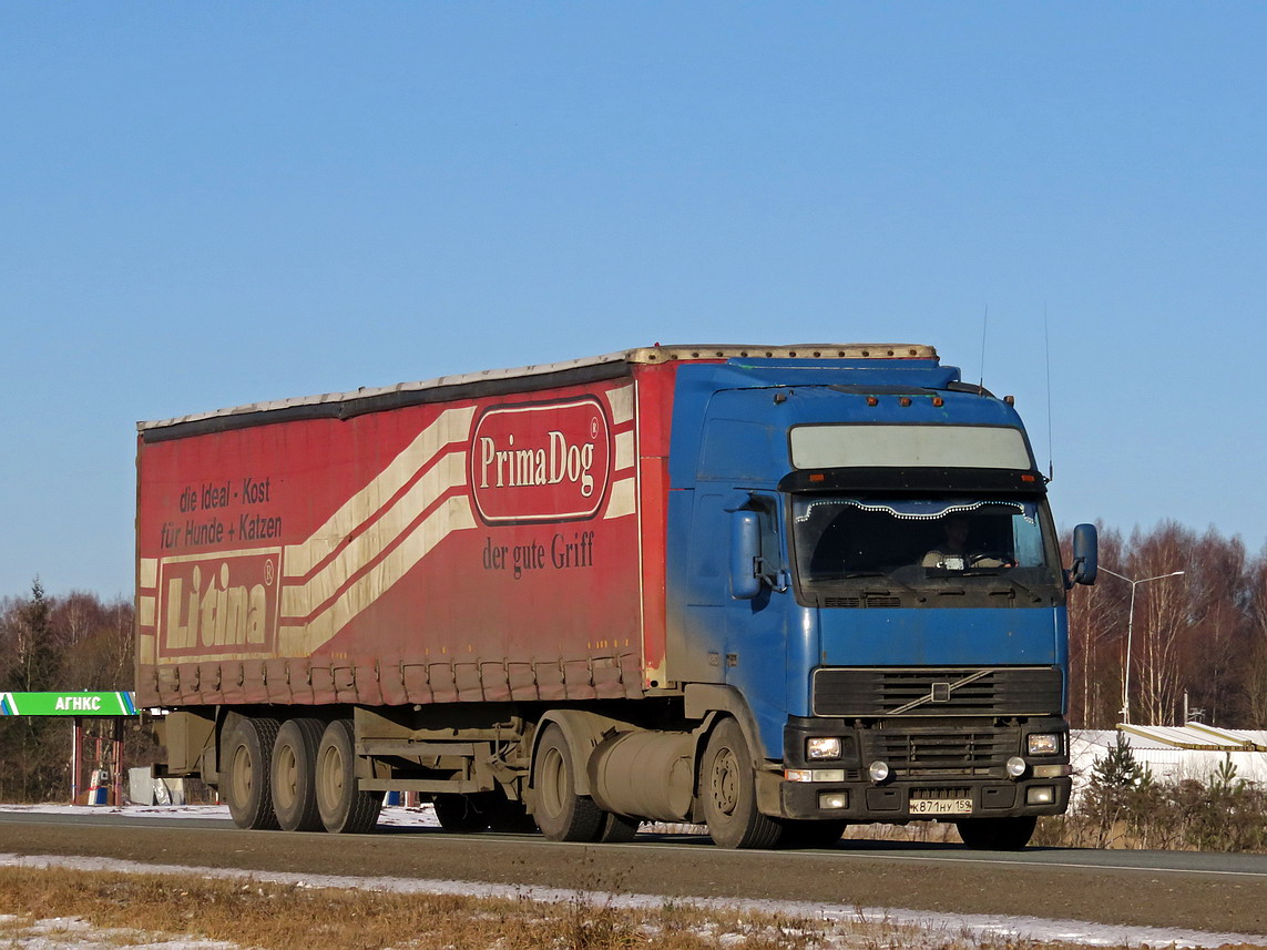 Пермский край, № К 871 НУ 159 — Volvo ('1993) FH12.420