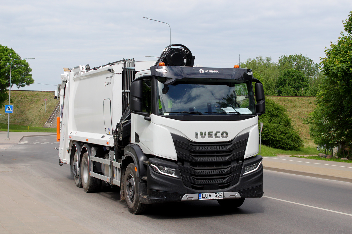 Литва, № LUV 584 — IVECO S-Way ('2019)