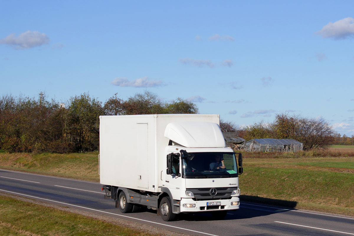 Литва, № HPZ 377 — Mercedes-Benz Atego 1224