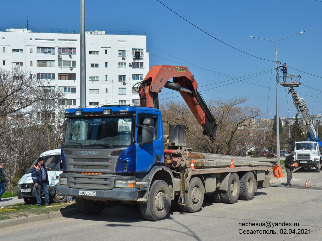 Севастополь, № А 885 ОО 92 — Scania ('2004) P380