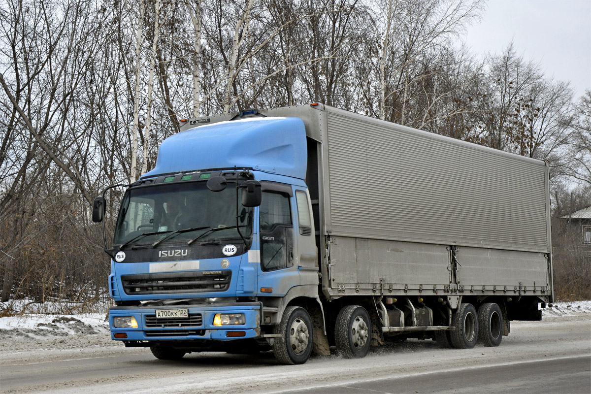 Алтайский край, № А 700 КК 122 — Isuzu Giga (общая модель)