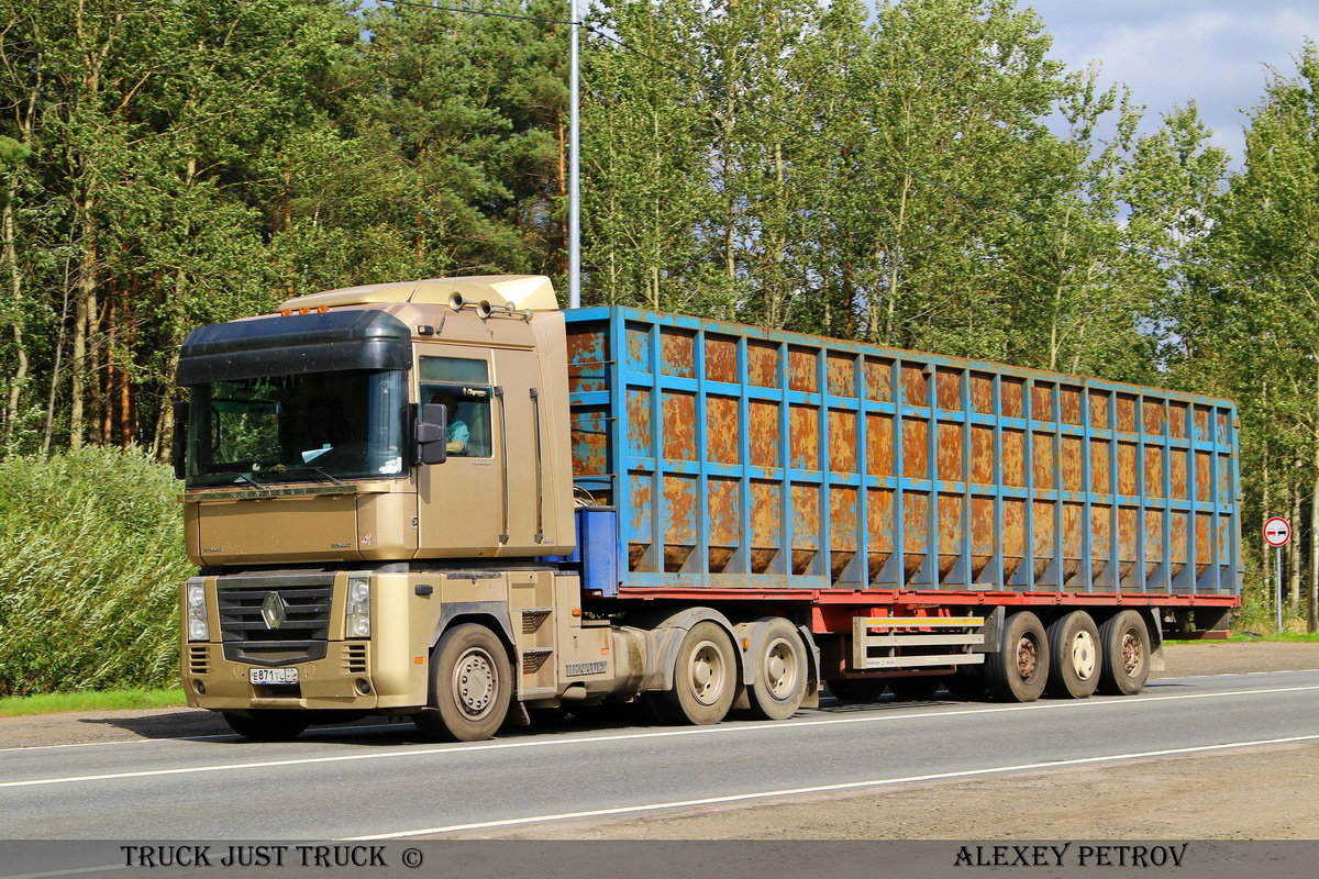 Вологодская область, № Е 871 ТС 35 — Renault Magnum E-Tech ('2001)