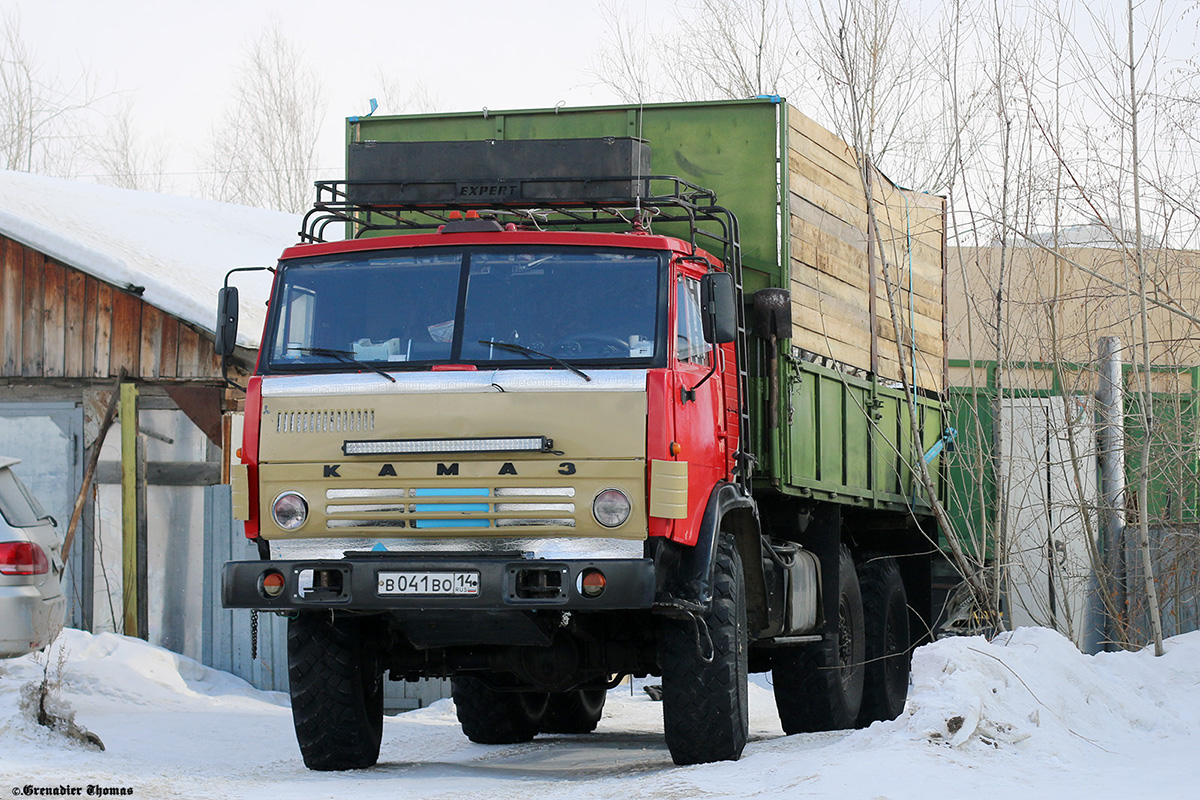 Саха (Якутия), № В 041 ВО 14 — КамАЗ-43101