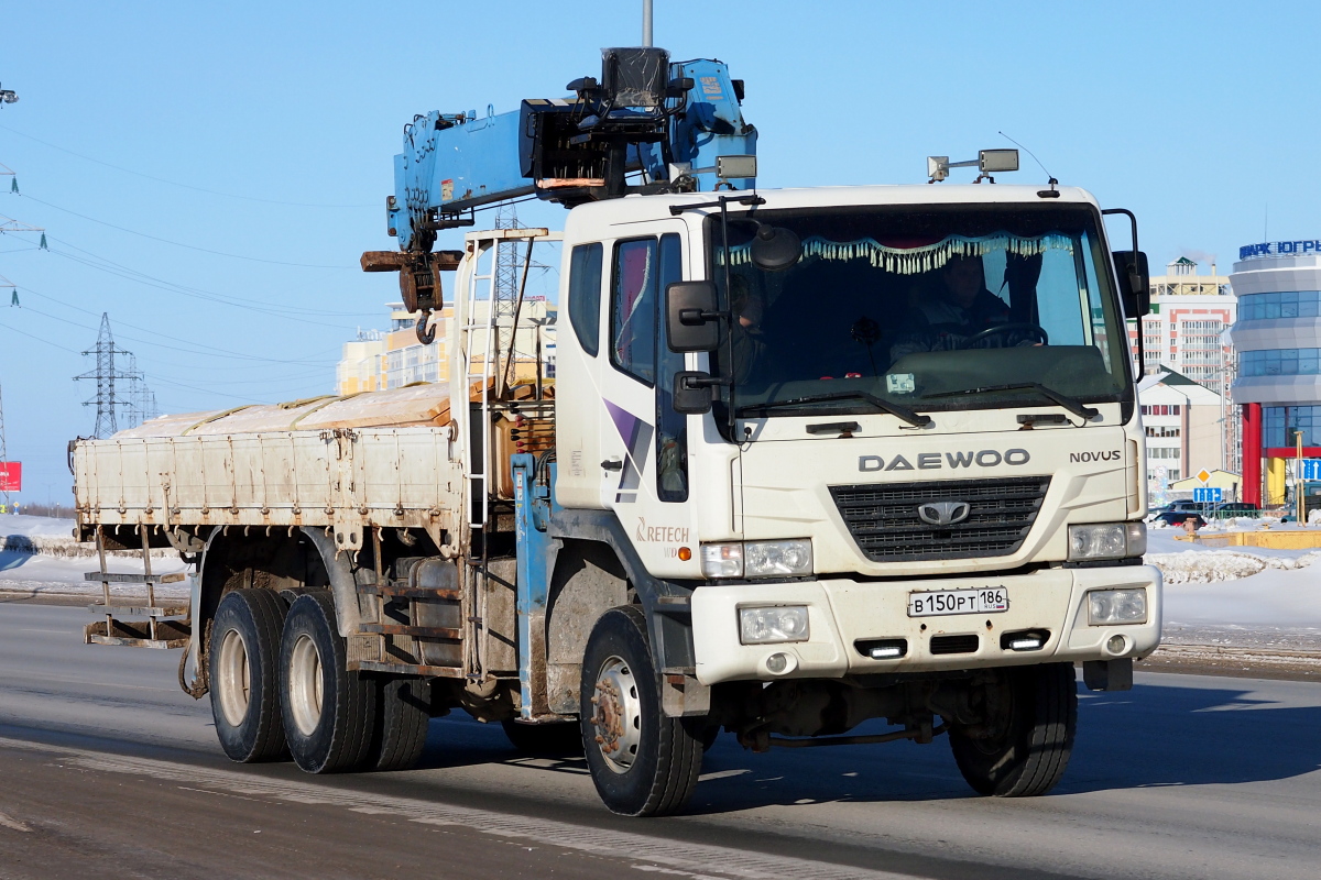 Ханты-Мансийский автоном.округ, № В 150 РТ 186 — Daewoo Novus