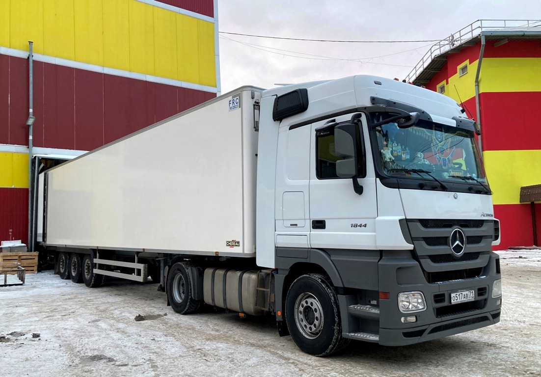 Тульская область, № О 517 АВ 71 — Mercedes-Benz Actros ('2009) 1844