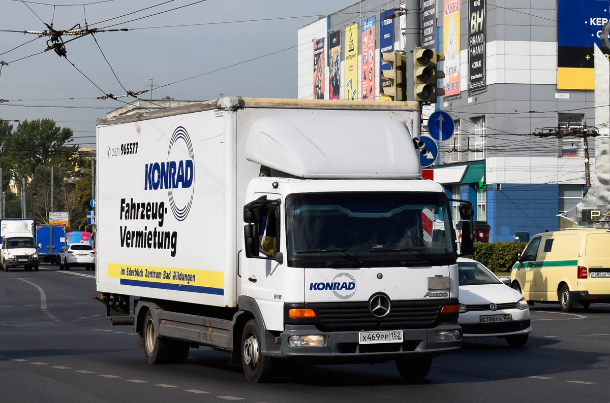 Нижегородская область, № Х 469 РР 152 — Mercedes-Benz Atego 815