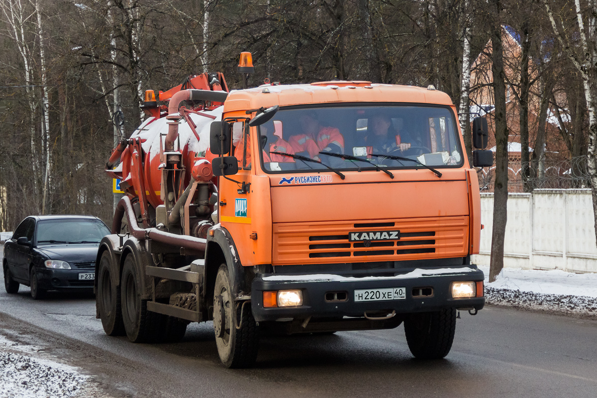 Калужская область, № Н 220 ХЕ 40 — КамАЗ-65115-62