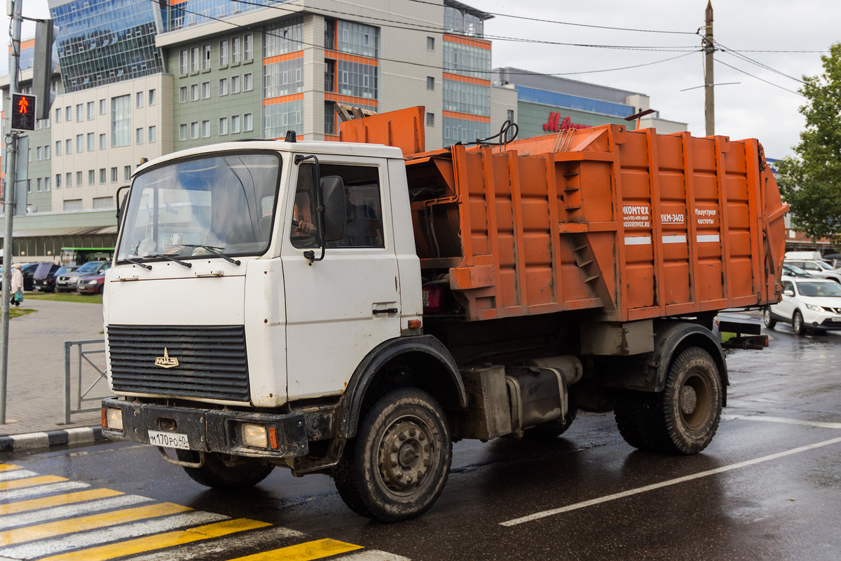 Калужская область, № М 170 РО 40 — МАЗ-5337A2