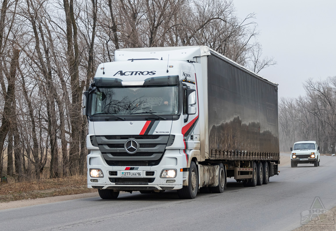 Восточно-Казахстанская область, № 277 LRA 16 — Mercedes-Benz Actros ('2009) 1844